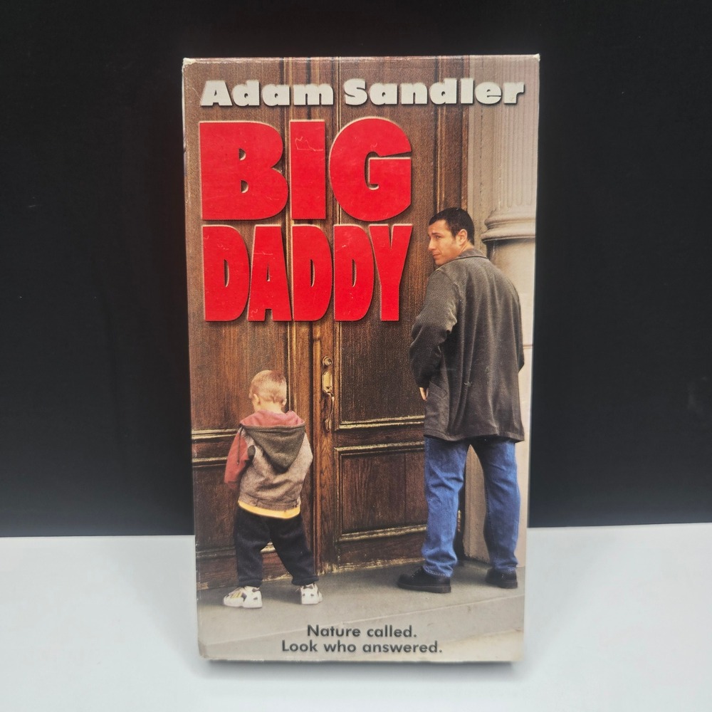Big Daddy VHS Movie Adam Sandler 1999 Comedy Columbia Tristar Vintage NTSC